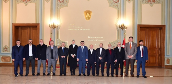 VALİ ŞAHİN DERSAADET BULUŞMALARINDA STK TEMSİLCİLERİ İLE BİR ARAYA GELDİ