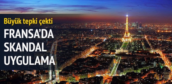 Velilere kıyafet fişlemesi