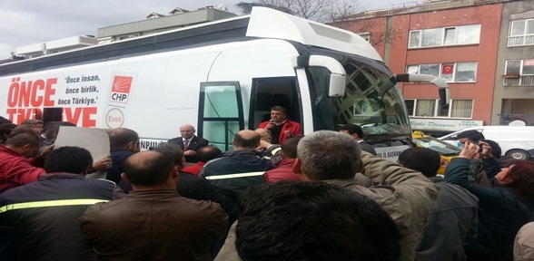 Yakup Akkaya dan Türk Telekom işçilerine destek