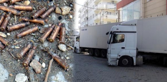 Yol kapatan PKK lılar polisle çatıştı