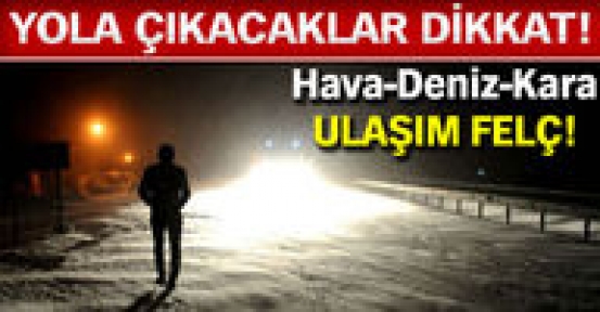 YOLCULUĞA ÇIKACAKLAR DİKKAT