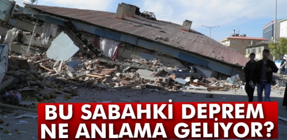 Yüreklere su serpen Marmara depremi açıklaması
