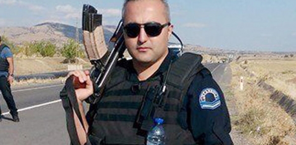 Zırhlı araçta silah kazara ateş aldı. 1 şehit